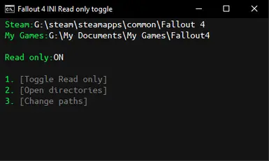 Not sure which of the 2 Fallout4Custom.ini files to open and