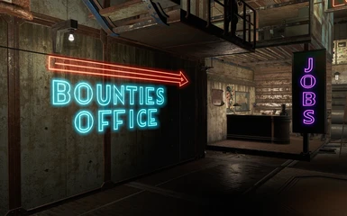 Bounties Office. Isabel will finally give her robot killing quests all she wants!!