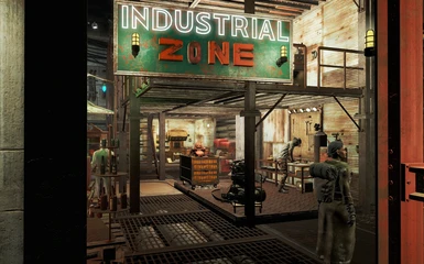 Industrial Zone Ground Floor 01 - Sign