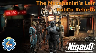 The Mechanist's lair - RobCo's rebirth (Winner Sim Settlements 2 City plan conquest 2022-10)