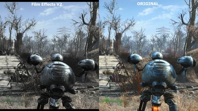 Fallout4 Film Effects V2 - Comparison