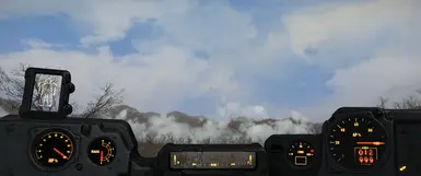 Full wide power armor HUD ... I feel narrowed somehow - It's compatible to power armor texture mods!