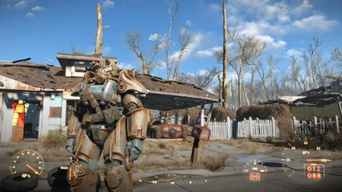 Power Armor Diversification and Backpacks - T60 Front Showcase