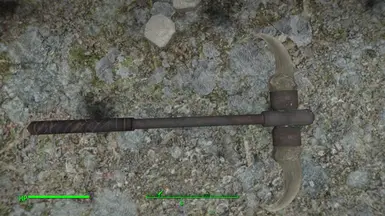 Grognaks deathclaw axe replacer and modders resource.