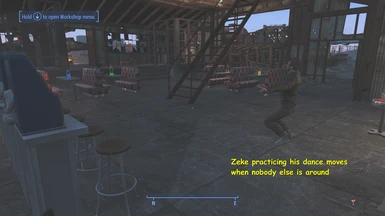 Zeke dance practice