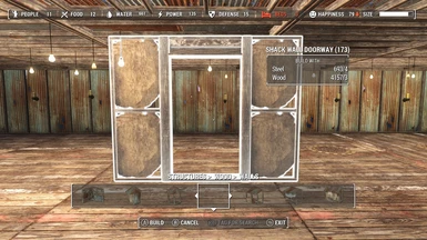 Craftable Interior Shack Doorway Wall At Fallout 4 Nexus