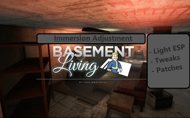 Basement Living - Immersion Adjustment - ESP Marked as Light (Plus Separated Workshops and SMM Patch)