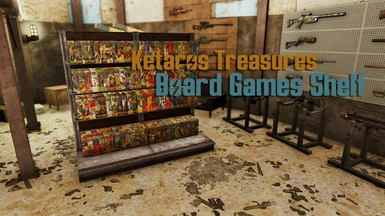 Ketaros Treasures - Board Games Shelf