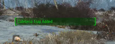 Cafeteria Tray Added