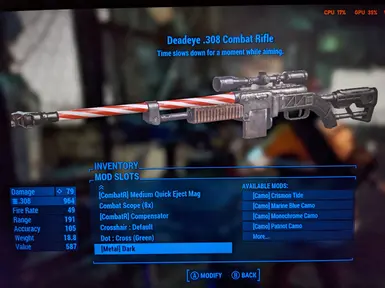 Hunting Rifle and Combat Rifle barrels