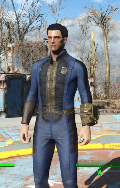 Leather and Rubber Vaultsuitvariant at Fallout 4 Nexus - Mods and community