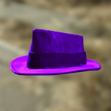 Purple Formal Hat