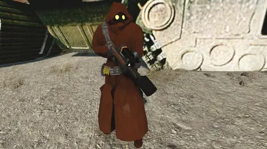Jawa outfit and weapon preview. ;)