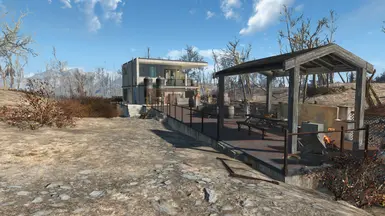 Reinforced Version Includes A Sitting Area For Community Cook-outs