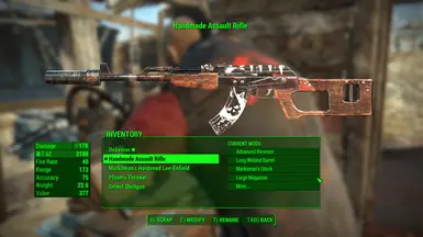 FO76 Handmade Rifle Skins at Fallout 4 Nexus - Mods and community