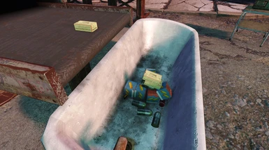 tub filling up with random ammo during testing