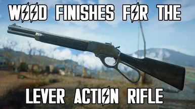 Lunar Fallout Overhaul - Wood Finshes for the Lever Action Rifle