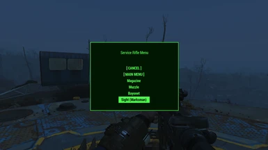 ECO Quick Mod menu for the Service Rifle