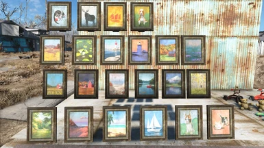 Frames Have All Paintings as Choices