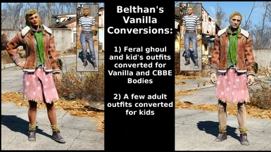 Belthan's Vanilla Conversions (for CBBE and default bodies)