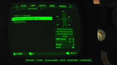does the chemeleon effect stack in fallout 4