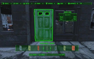 Snap Points for Doors