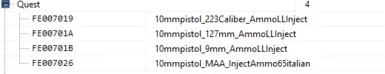 The ammo injected 03/22/2023 old version 1.2.1