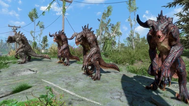 Classic Deathclaw Redux Unique Mythics, currently unreleased, pending permission