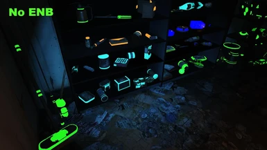Glowing items