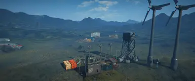 Almost to Crash Site and Pit Stop Ruins.