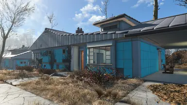 I rebuild the entire pre-war sanctuary player house because I loved it so  much. : r/fo4