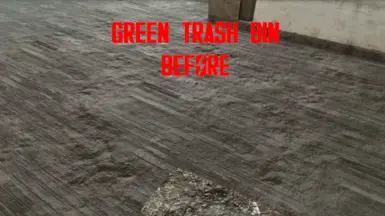 Before/After Animation of the Trash Bin