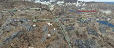 Northern Foothills Rock Fix required to see this difference.