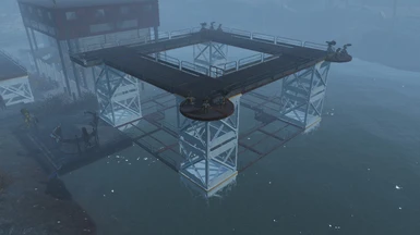 Decided to keep the potential fishing platform
