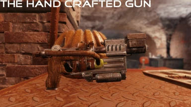the handcrafted gun