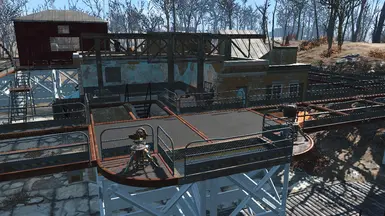 Gave this area an open air roof