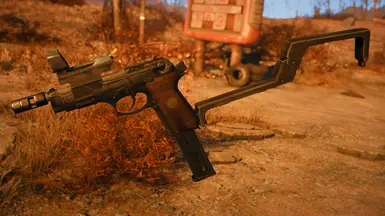 Service Pistol - Beretta 92 93r - Another Another Millenia at Fallout 4 ...