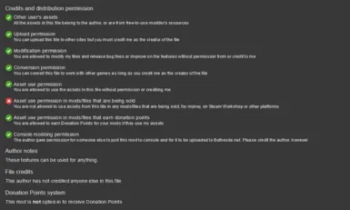 Thanks for the amazing permissions, Walkodile!