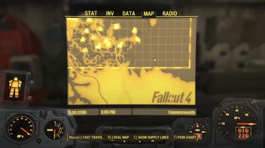 BottomRight Border shows Fallout 4 logo