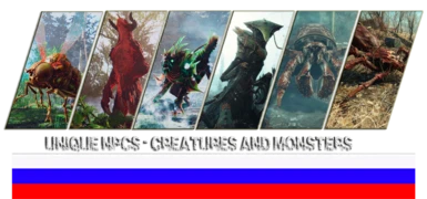 UNPCs Creaturs and Monsters - AWKCR Free Version RU
