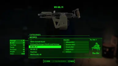 Simple Crafting for Various Modded Weapons at Fallout 4 Nexus