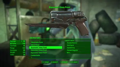 Short Barrel With Bayonet Clips slightly