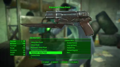 Long Light Barrel with Bayonet