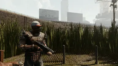 DC Guard with Thing's MP5 and Horizon's guard outfit