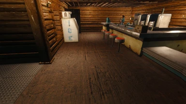 New indoor wooden floor texture