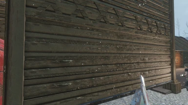 New cabin wall textures