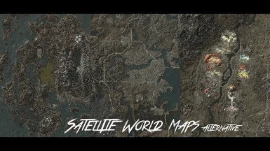 Alternative Satellite World Maps