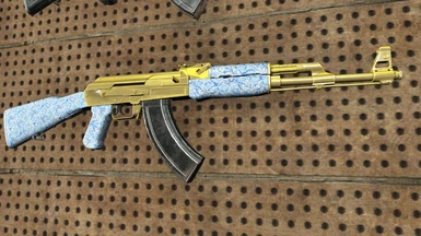 Gold AK Type 2 (Nukaworld Operators Skin)