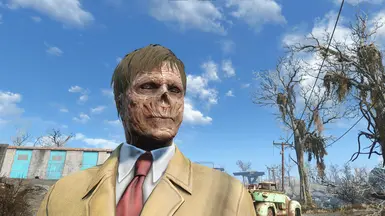 Vault-Tec Rep as a Companion (Goodneighbor Vault-Tec Rep) at Fallout 4 ...