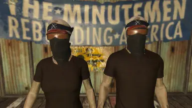 Minutemen Baseball cap Mask and goggles